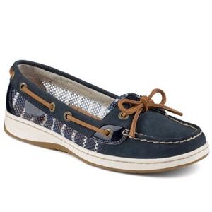 Sperry Top-Sider Blue/White Mesh BoatShoes size 5M